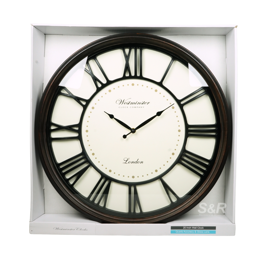 Westminster Clocks 20in Wall Clock